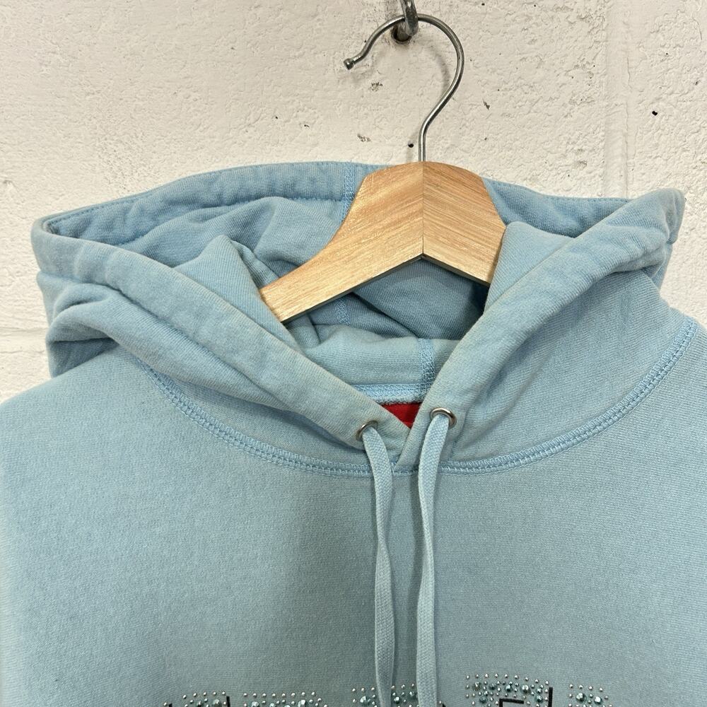 Supreme Higher Learning Gems Hoodie “Blue” SS20 - Picture 11 of 12